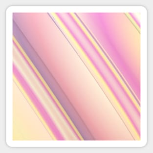 Pink Stripes Sticker